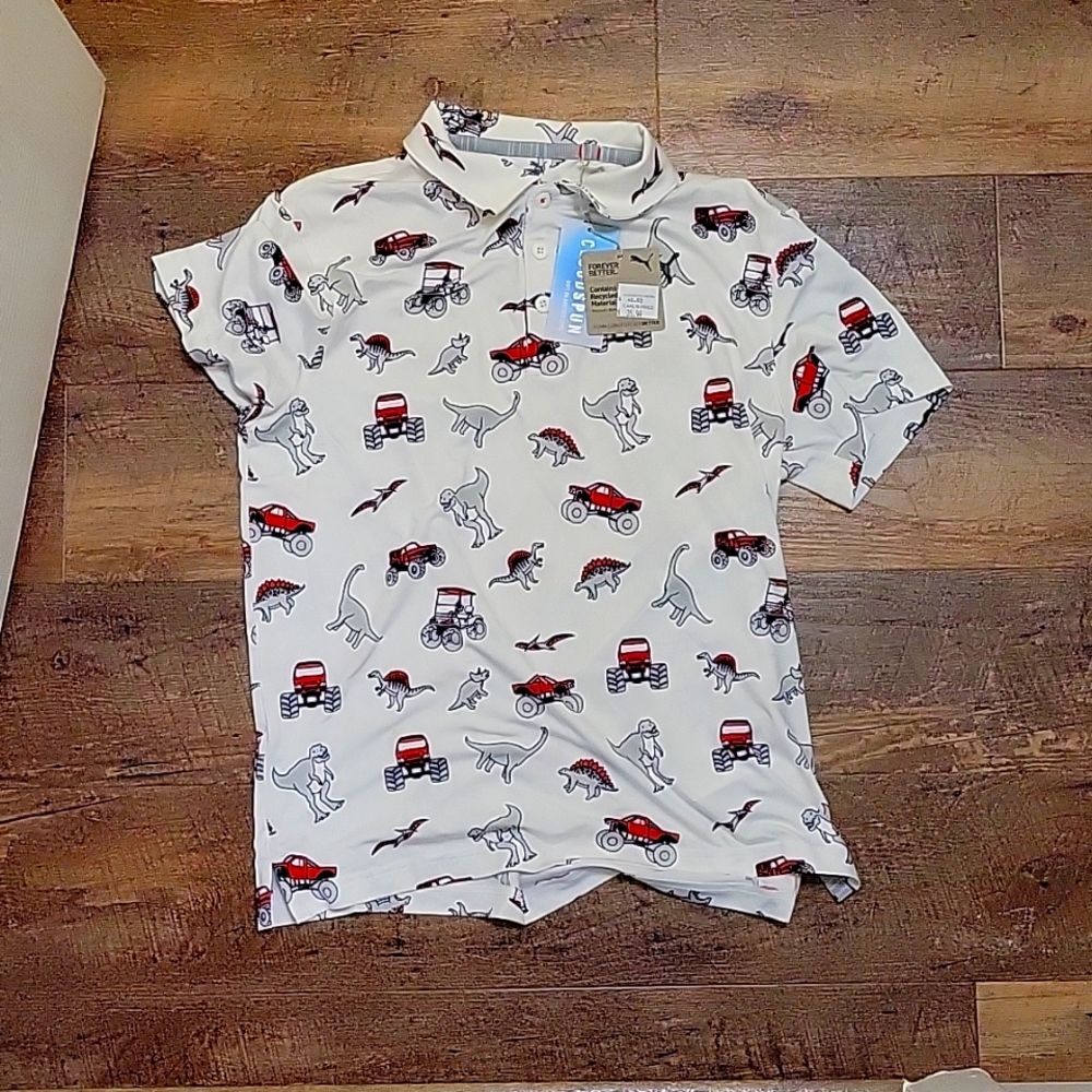 Boys Puma golf shirt